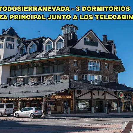 & Snow Apartmentos By Todosierranevada - Plaza Principal Junto A Telecabinas Апартаменты